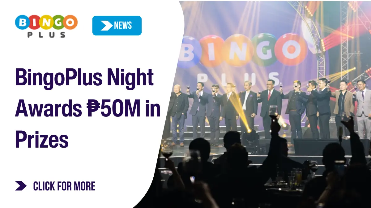BingoPlus Night Awards ₱50M in Prizes