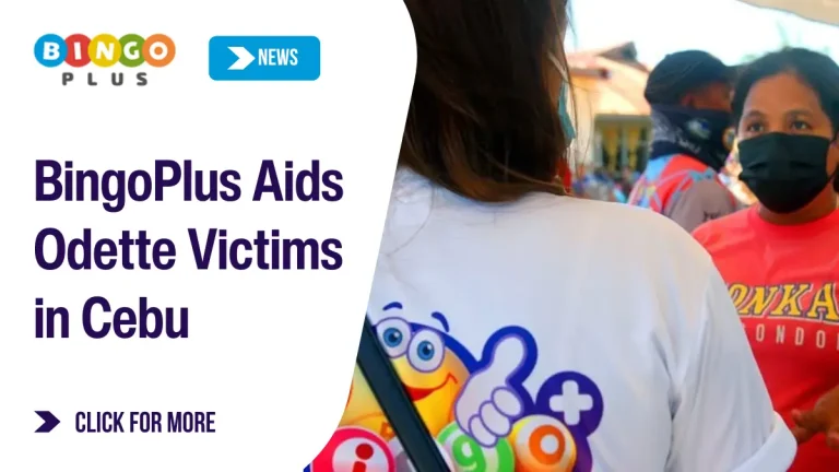 BingoPlus Provides Relief to Cebu Typhoon Victims