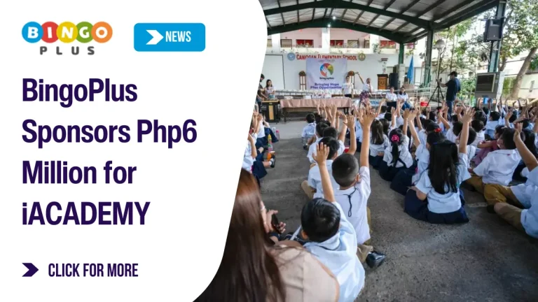 BingoPlus Foundation Hosts Program for Caniogan Students