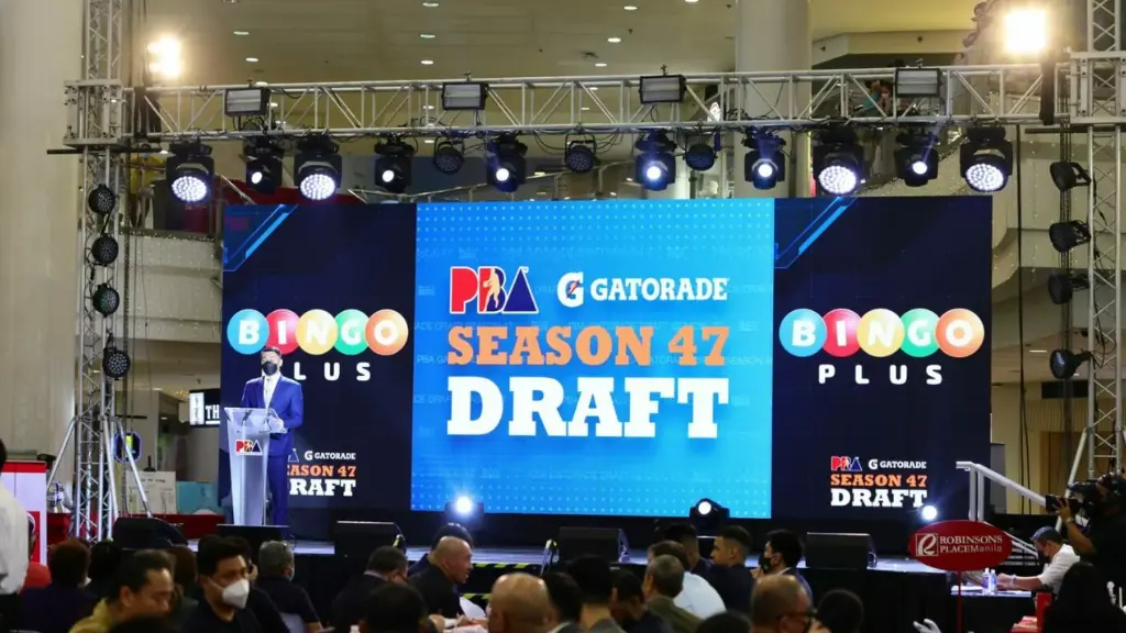 BingoPlus presence at the PBA Season 47 Rookie Draft