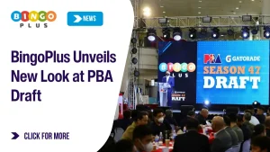 BingoPlus Joins PBA Season 47 Rookie Draft, Highlights New Brand Identity