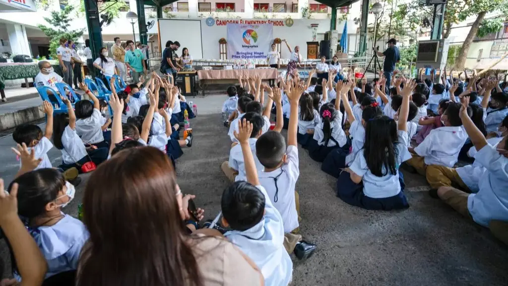 Bingo Plus Distribution of Food Packs to Students