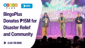 BingoPlus Donates ₱15M for Disaster Relief and Community