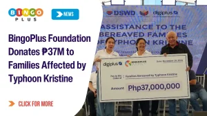 BingoPlus Foundation ₱37 Million in Typhoon Kristine Relief Aid