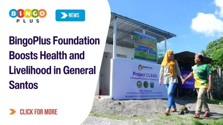 BingoPlus Foundation Boosts Health and Livelihood in General Santos