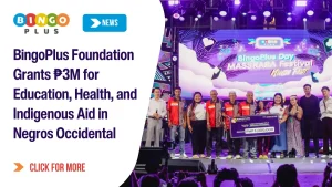 BingoPlus Foundation Grants ₱3M for Education, Health, and Indigenous Aid in Negros Occidental