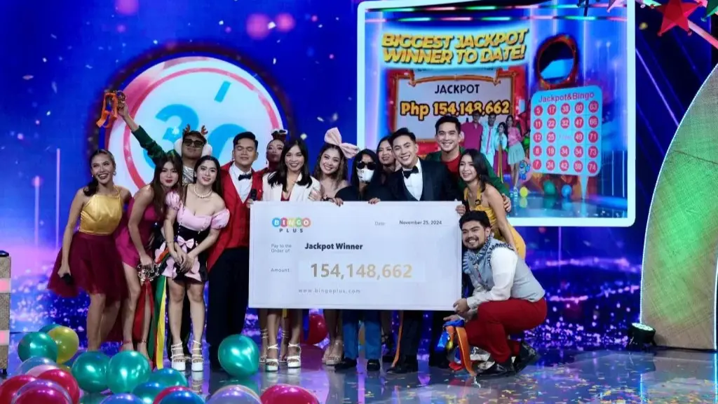 Jackpot winner visiting the BingoPlus studio to experience the excitement of live bingo games firsthand.