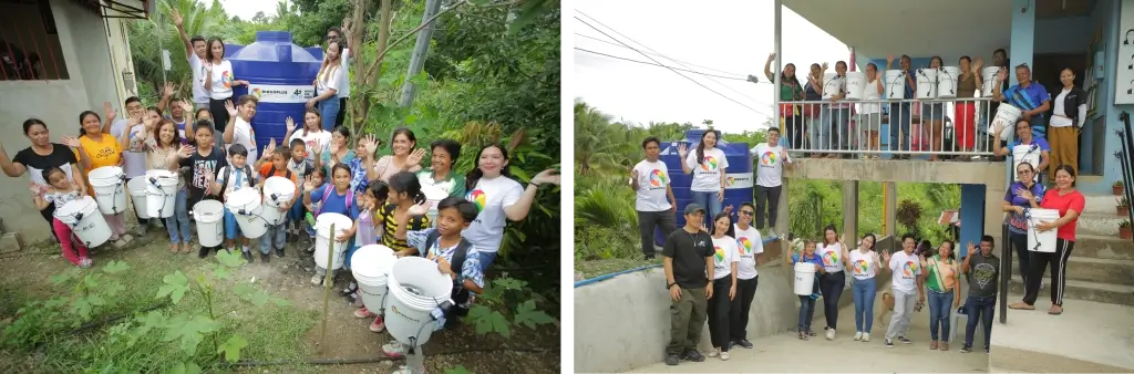 Project Clean initiative by BingoPlus Foundation delivering sustainable healthcare solutions to improve public health in Dumanjug.
