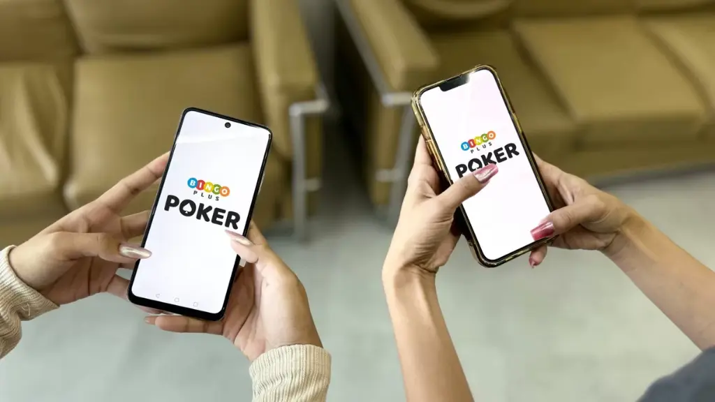 User Is Using Bingoplus Poker On Mobile Phone