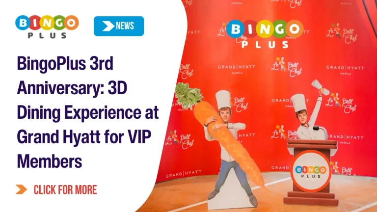 BingoPlus VIP Club: ​​The Ultimate 3D Dining Experience