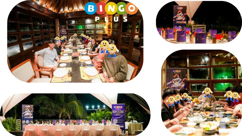 BingPlus VIP is enjoying an exquisite private dinner at Shangri-La Sirena Restaurant and Linde Infinity Terrace