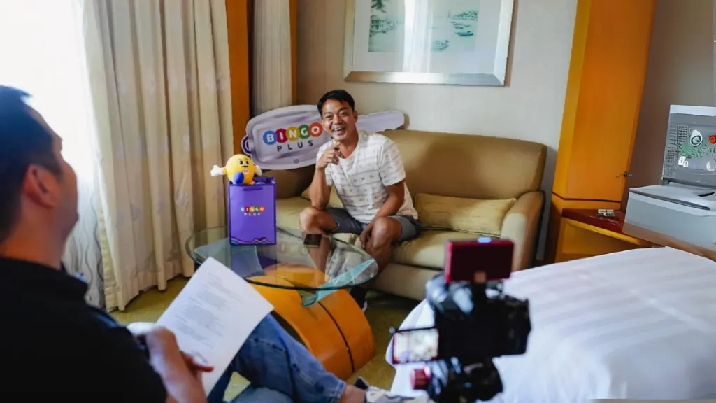 The winners are having a one-on-one interview with BingoPlus