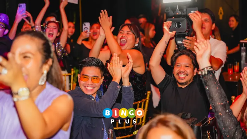 Media attendees cheers with smiles during the annual media christmas celebration