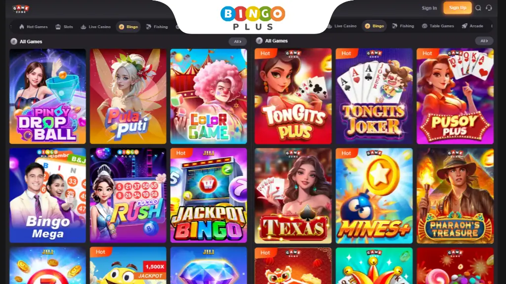 Bingo JILI Game on GameZone