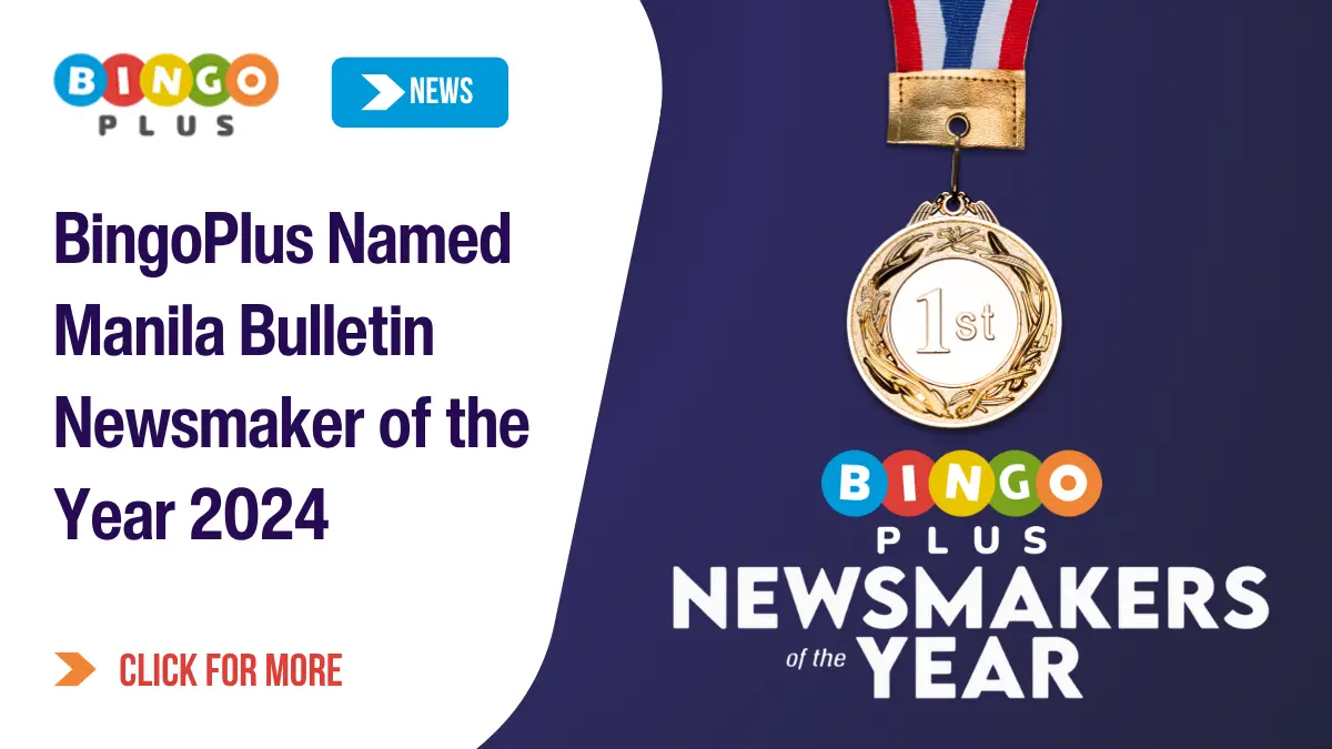 BingoPlus Named Manila Bulletin Newsmaker of the Year 2024