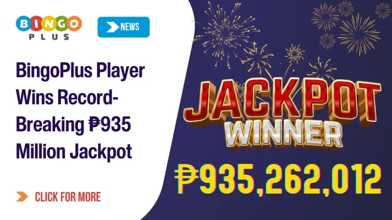 BingoPlus Player Wins Record-Breaking ₱935 Million Jackpot