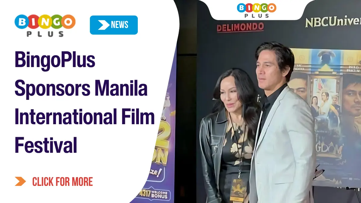 BingoPlus Sponsors Manila International Film Festival