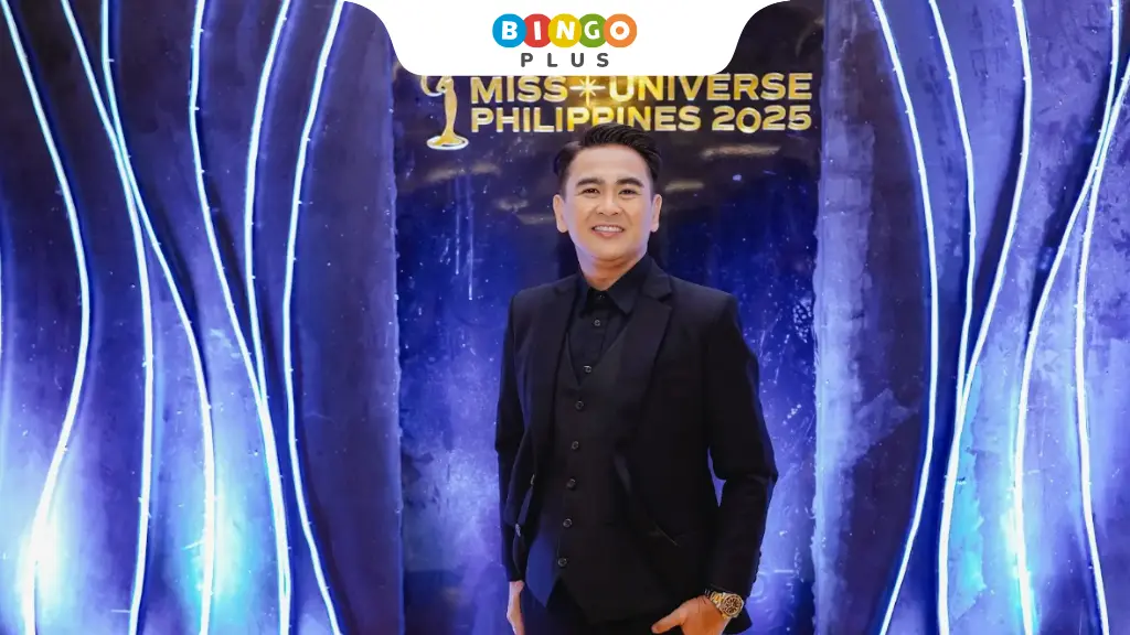 BingoPlus President Mr. Jasper Vicencio attending the MUPH 2025 charity gala and national costume showcase.