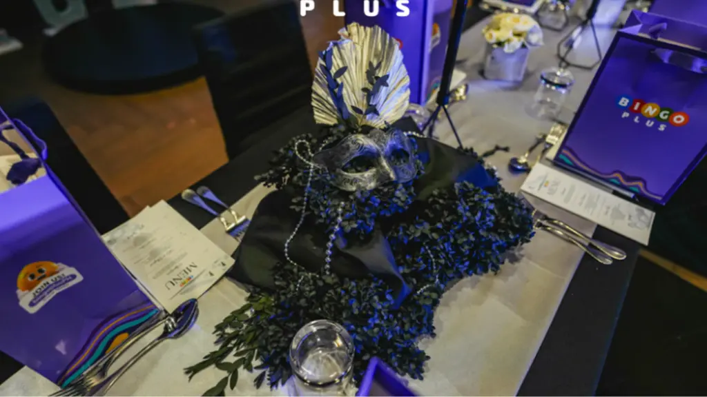 The venue for the themed masquerade