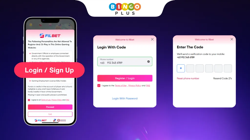 How to Register on Filbet Casino Step by Step