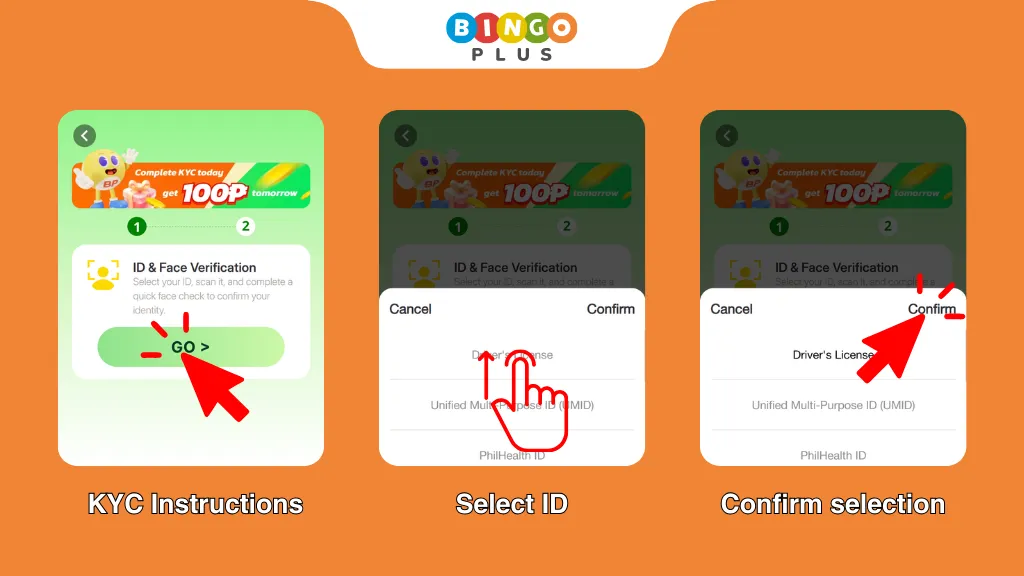 How to choose a valid ID type