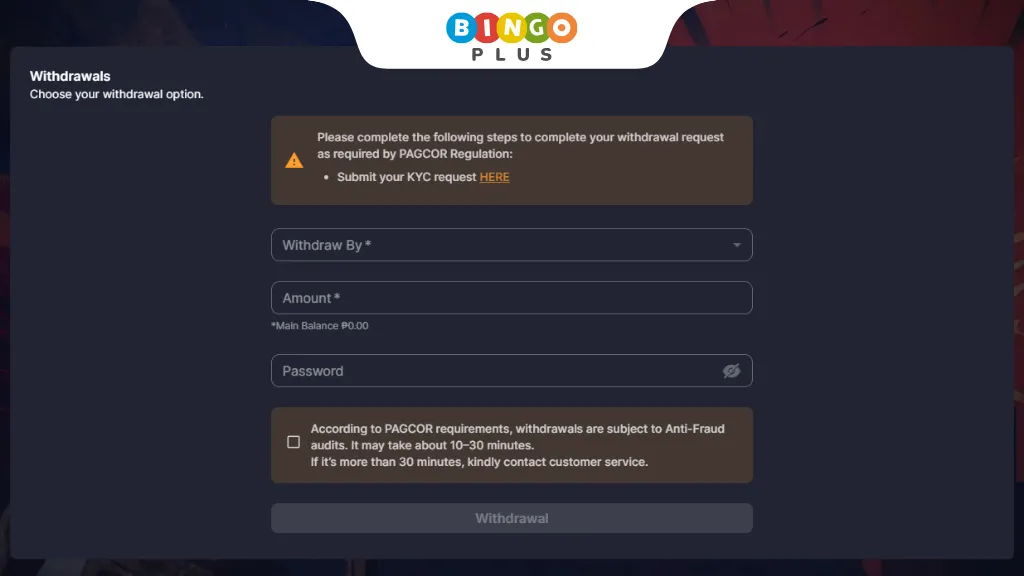 How to withdraw money from s5 Casino