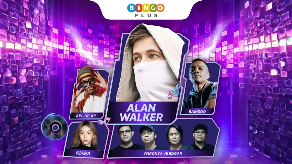 DJ lineup headlined by Alan Walker, guest artist at the electronic music festival