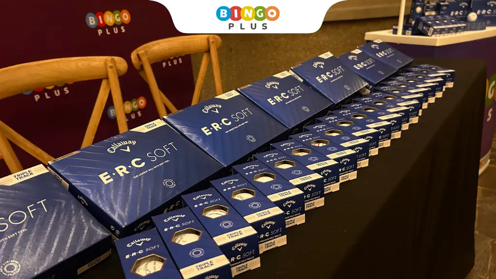 Exclusive merchandise at BingoPlus booth activation