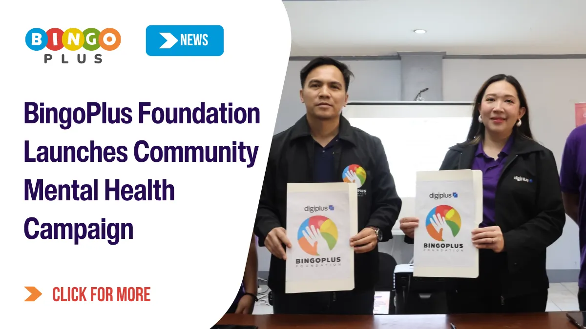 BingoPlus Foundation Launches Community Mental Health Campaign