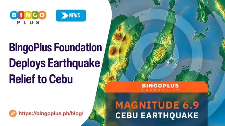 BingoPlus Foundation Deploys Earthquake Relief to Cebu
