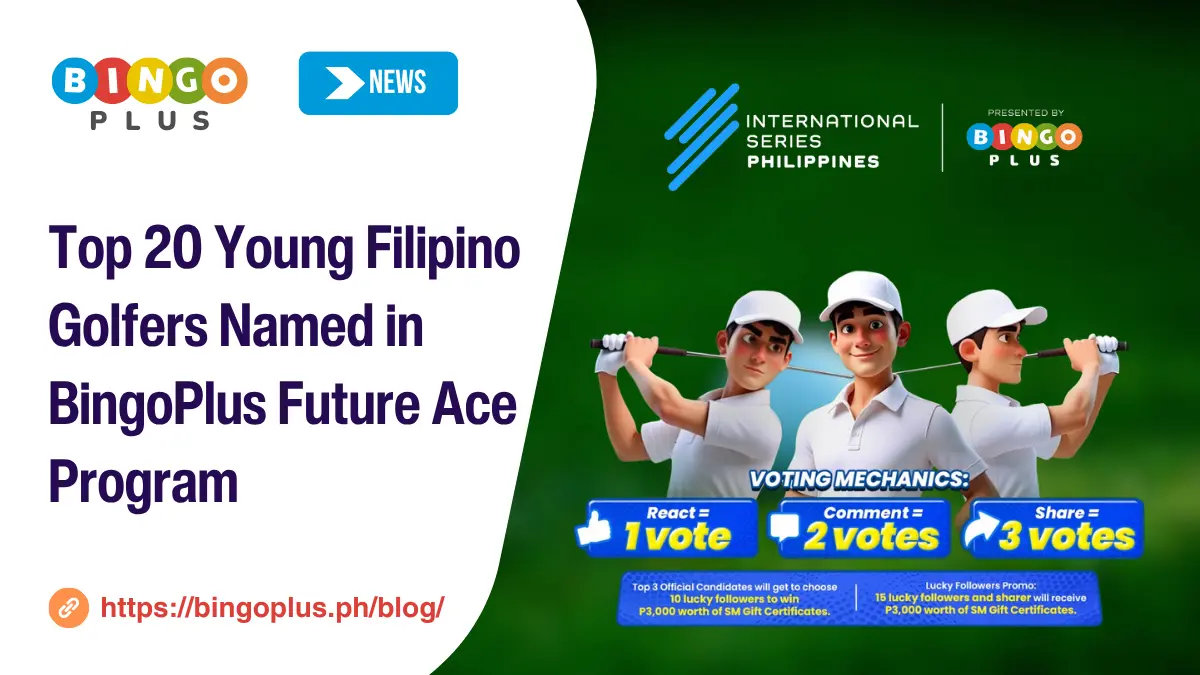 BingoPlus Future Ace Program Reveals Top 20 Golf Talents