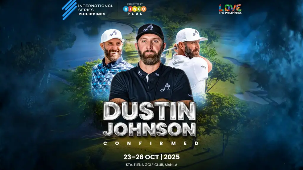 Dustin Johnson confirms his participation poster