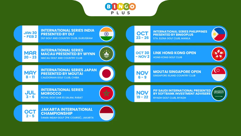 LIV Golf International Series Philippines Schedule