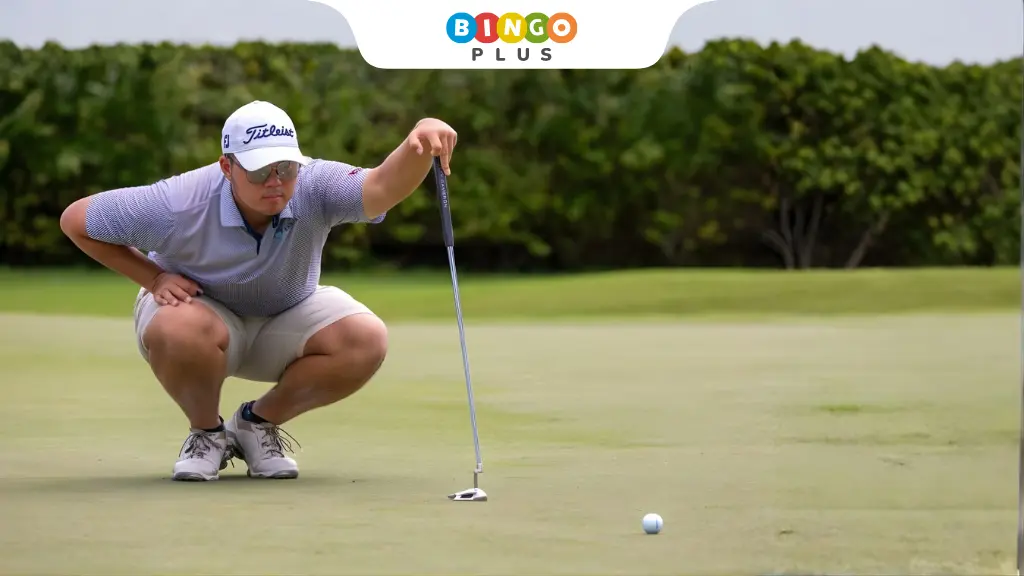 Sampson Zheng of China competes in the second round of the 2025 Philippine International Series at Sta. Elena Golf Club.