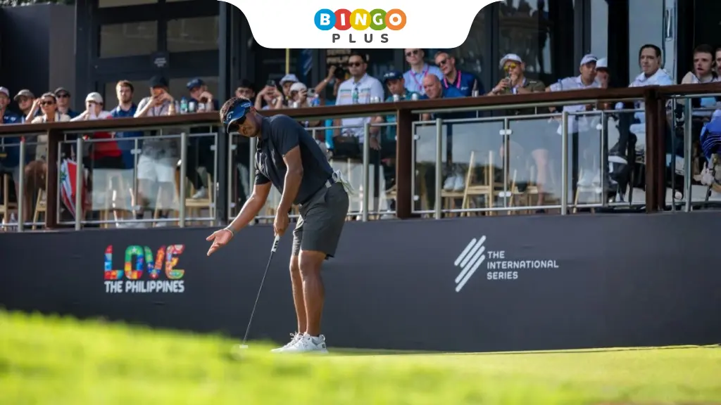 Sarit Suwannarut of Thailand competes in the third round of the 2025 Philippine International Series at Sta. Elena Golf Club.