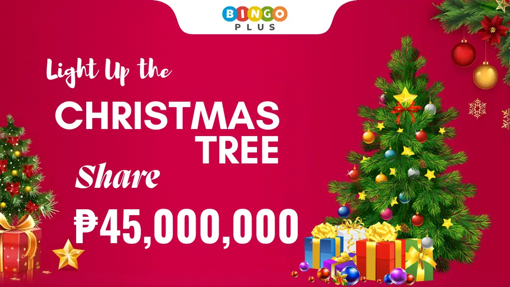Light up BingoPlus Christmas numbers and share the prize pool