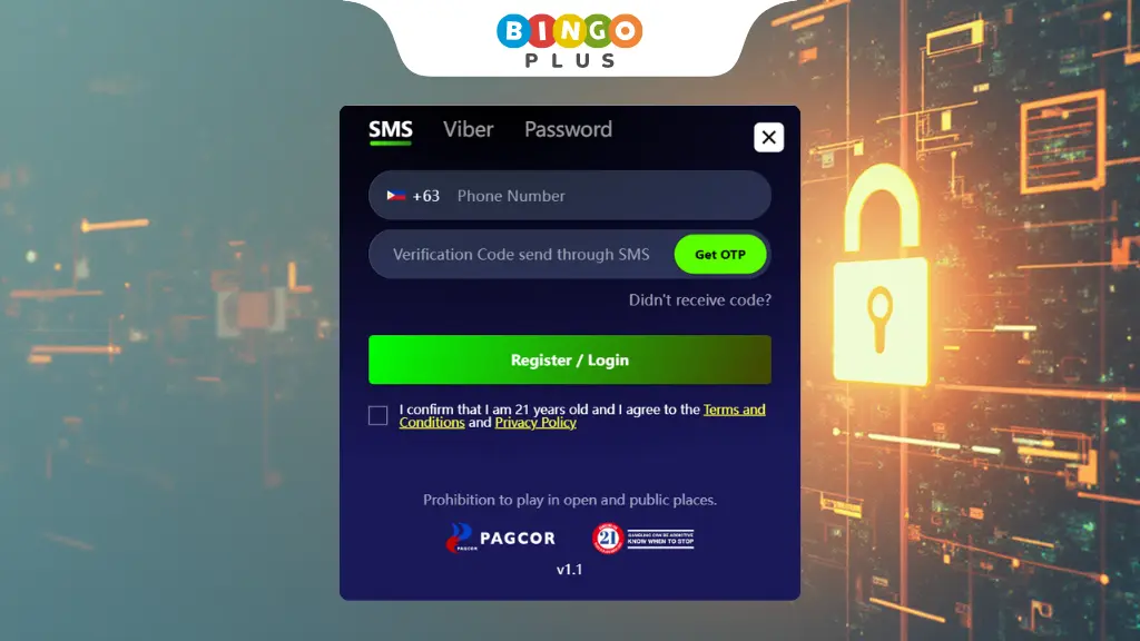 Casino Plus Register Page