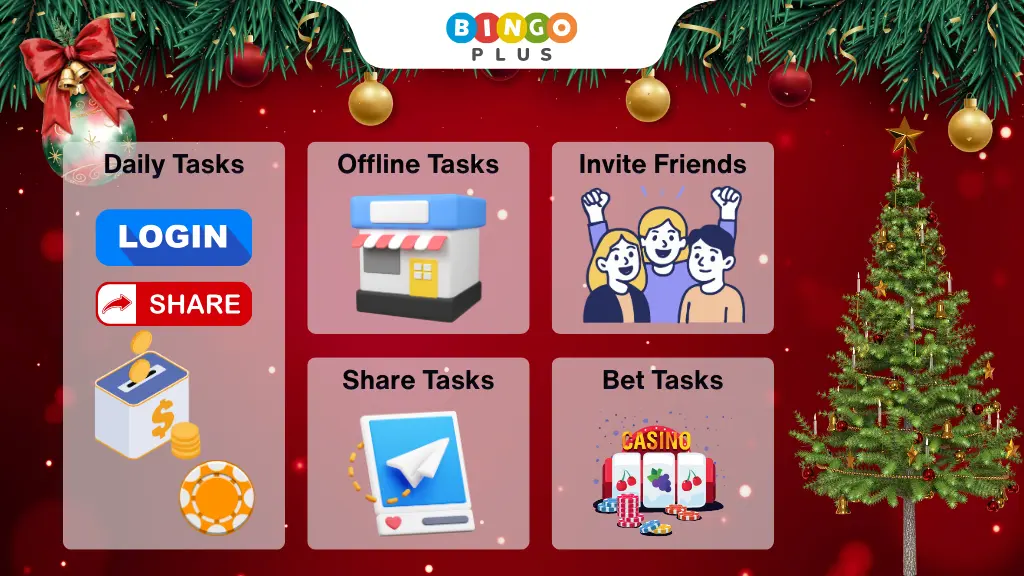 How to Light Up the BingoPlus Christmas Tree