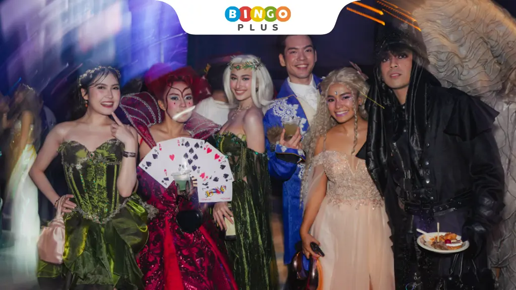 Gen MYX VJ's rocking their fairy and alice in wonderland inspired costumes at the Shake Rattle and Ball 2025