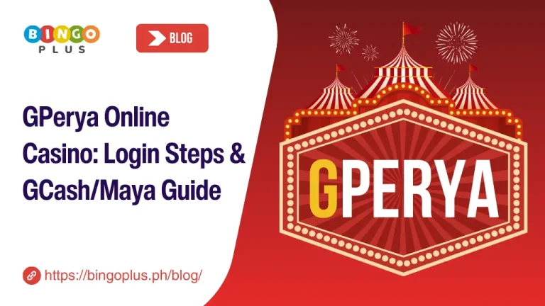 GPerya Online Casino: Login Steps & GCash/Maya Guide