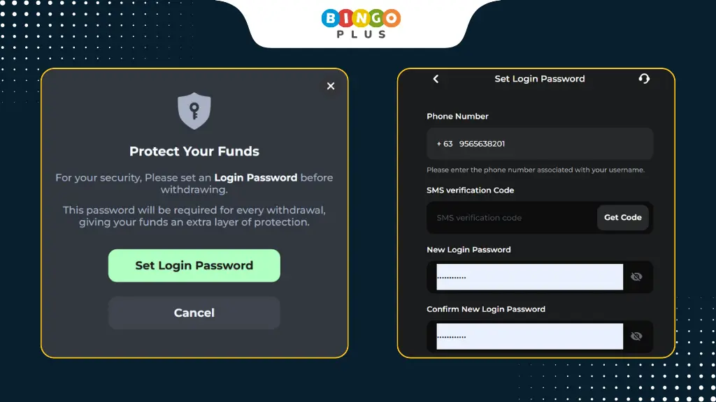 Ninogaming Casino Set Login Password Steps