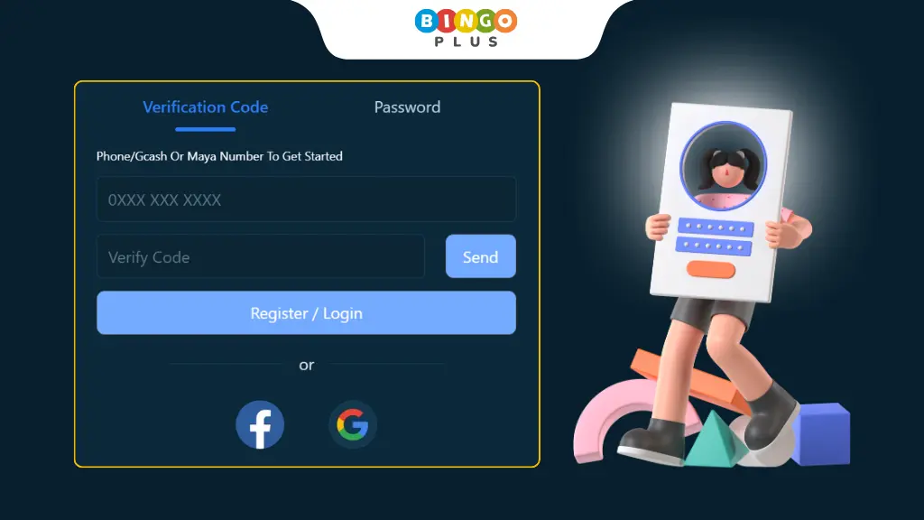 OKBET Register and Login Window