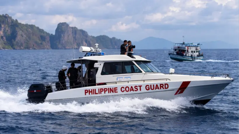 Philippine Coast Guard patrols coastal waters amid crackdown on illegal POGO operations