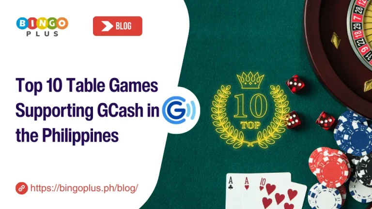 Top 10 Table Games Supporting GCash in the Philippines