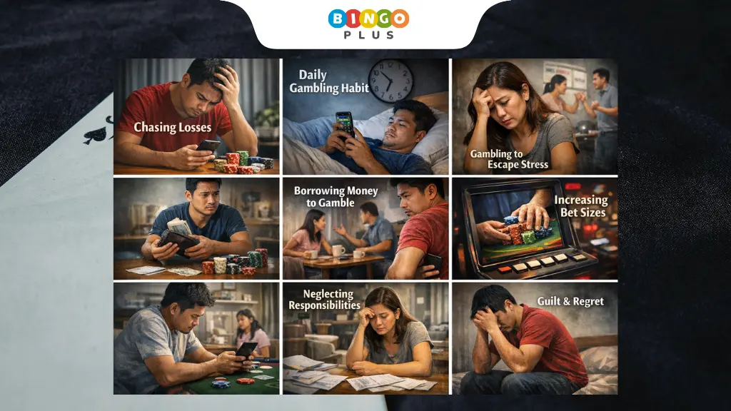 Common Gambling Addiction Behaviors
