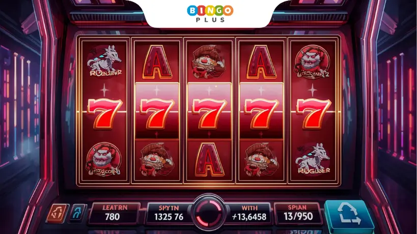 Online slots casino game with jackpot reels