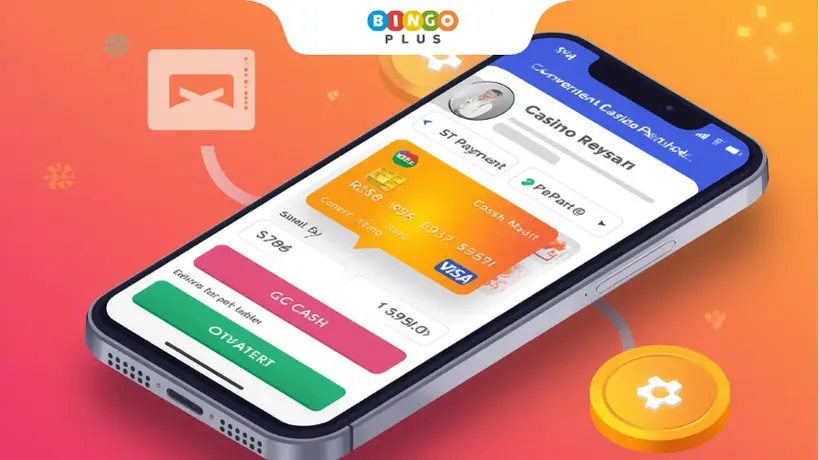 Convenient casino payment methods including GCash and bank transfers