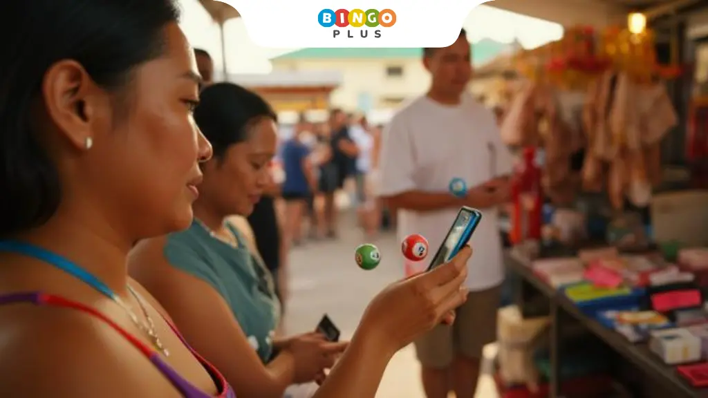 Filipino players experience online lottery games on their mobile phones