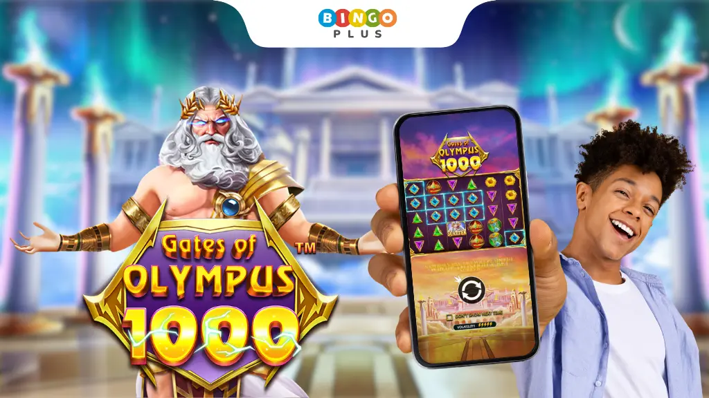 Filipino player enjoying Gates of Olympus 1000 on Spin Plus