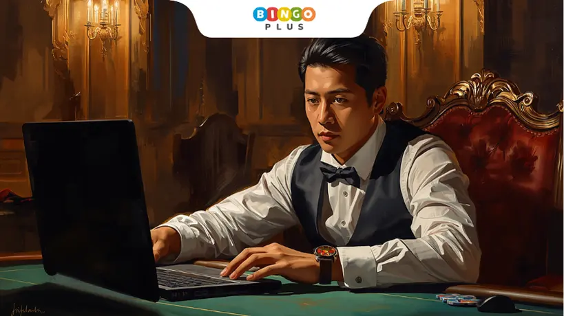 Filipino player enjoying a safe and secure online casino experience